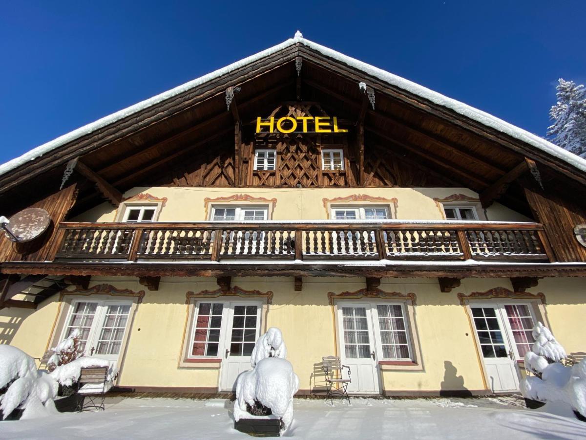 Hotel Restaurant Gruenwalderhof Patsch Exterior foto